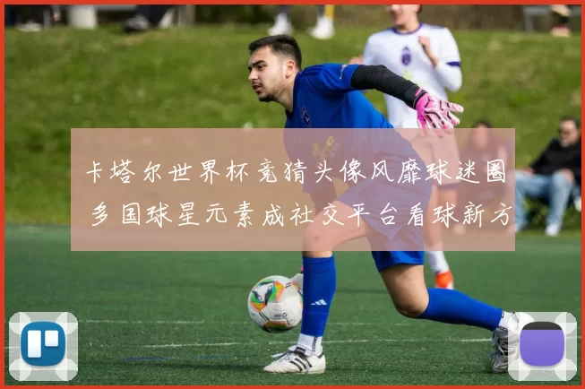 卡塔尔世界杯竞猜头像风靡球迷圈 多国球星元素成社交平台看球新方式